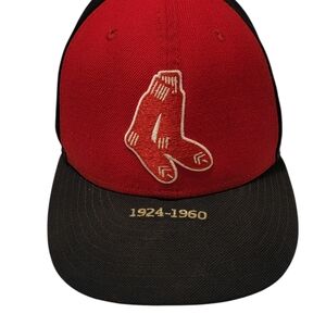 Vintage Boston Red Sox 59FIFTY 7 Cooperstown 1924–1960 New Era Fitted Hat